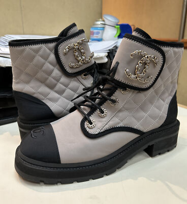 CHANEL シャネル G38273 レースアップシューズ CHANEL シャネル G38273 レースアップシューズ CHANEL 新品同様