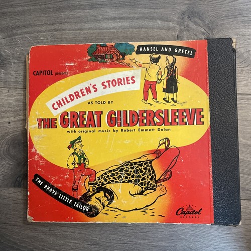 Vintage Capitol Records: Children's Stories by Gildersleeve, 4 Records, VG G - Picture 3 of 8
