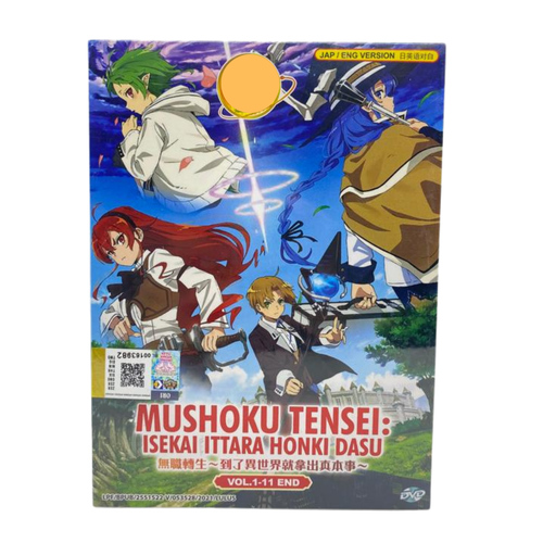 DVD Anime Mushoku Tensei Isekai Itara Honki Dasu English Dubbed/Subs VOL 1-11End - Picture 3 of 5