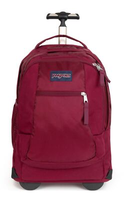 JanSport Driver 8 Trolley-Rucksack Schulrucksack Russet Red beere
