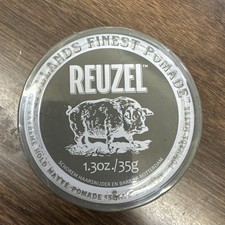 W REUZEL Extreme Hold Matte Pomade Strongest All Day Hold, Water Soluble Styling