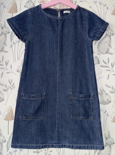 Girls Age 8 (7-8 Years) Next Denim Dress - 第 1/2 張圖片