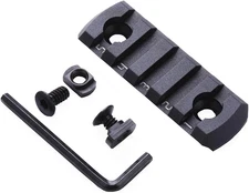 Picatinny Rail Section for Mlock - Thin 0.27in Height Rail Attachment Rail Ad...