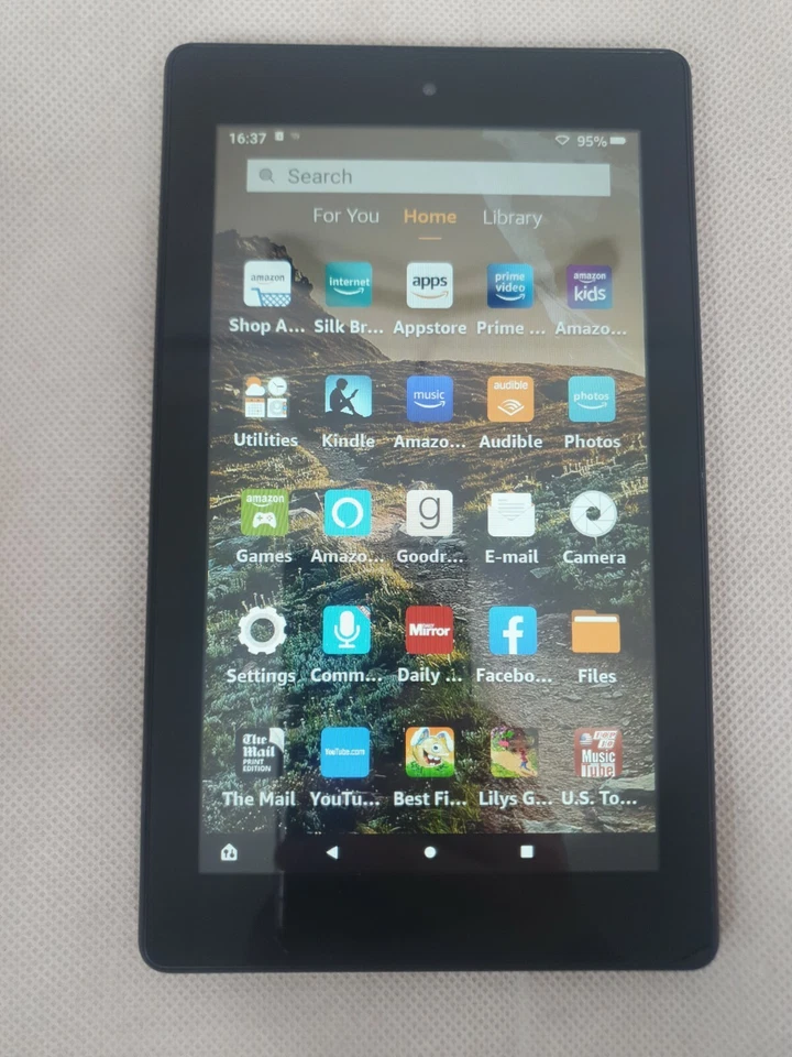 Amazon Fire 7 (7th Generation) 7" 16GB Wi-Fi Tablet - Black - Image 2 of 4
