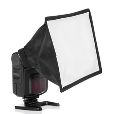 2pcs 7.5" x 9" Flash Diffuser Light SoftBox, for Nikon SB-5000 SB-700, Black