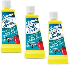 Carbona Stain Devils® #7 – Motor Oil, Tar & Lubricant | 1.7 Fl Oz (Pack of 3) 
