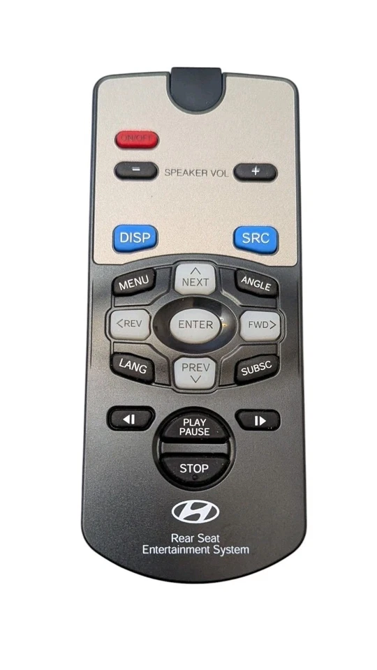 2006-2008 Hyundai Entourage Rear Seat DVD Remote OEM + 2 Headphones 1 New 1 Used - Image 2 of 4