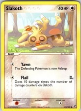 Slakoth Common Deoxys 73/107 NM on eBay