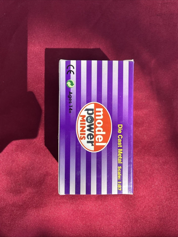 1:87 Model Power Minis Diecast TrainPurple Peterbuilt Item 20102 Metal - Image 3 of 4