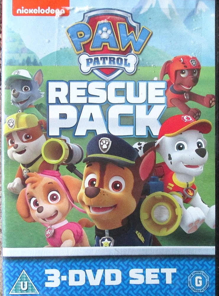 Paw Patrol: Rescue Pack (DVD 2016) - New