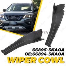 FOR 2013-20 Nissan Pathfinder S Wiper Cowl Extension Trim LH + RH Side NEW