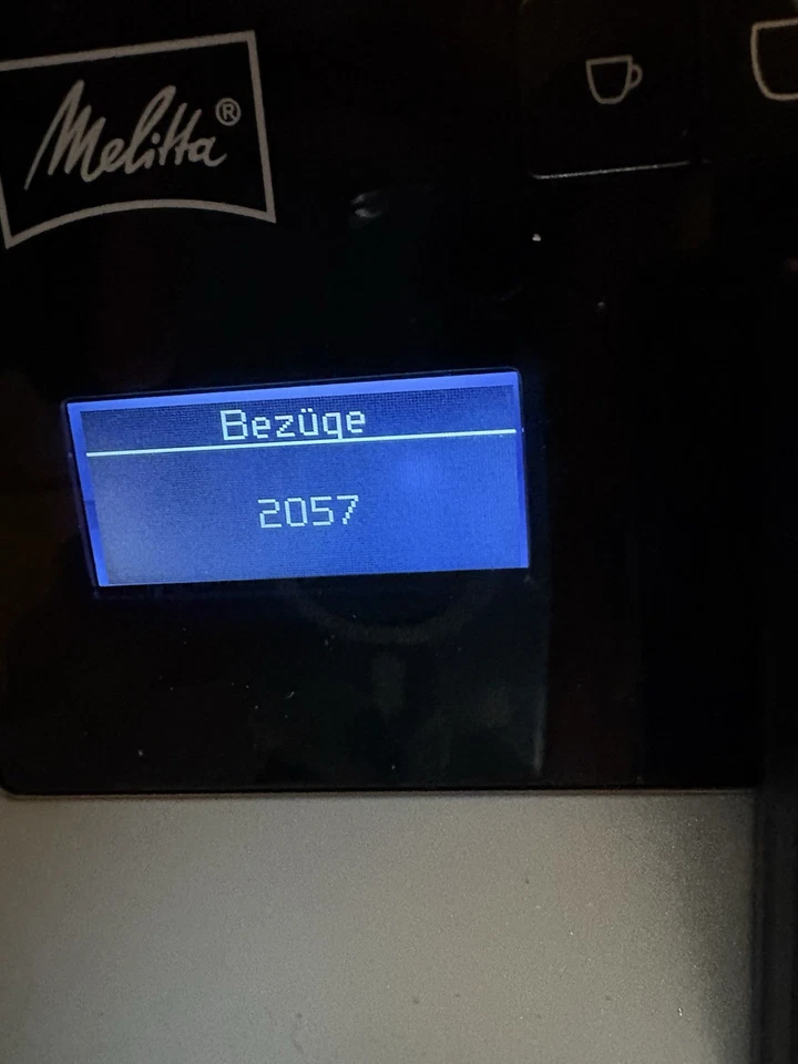 Melitta Caffeo CI 1400W Kaffeemaschine Silber 9 Filterpatronen 8 Reinigungstabl. - Bild 4 von 4