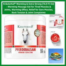 Kr uterhof Warming Massage Gel - Extra Strong Relief for Sore Muscles 16.9 Fl Oz