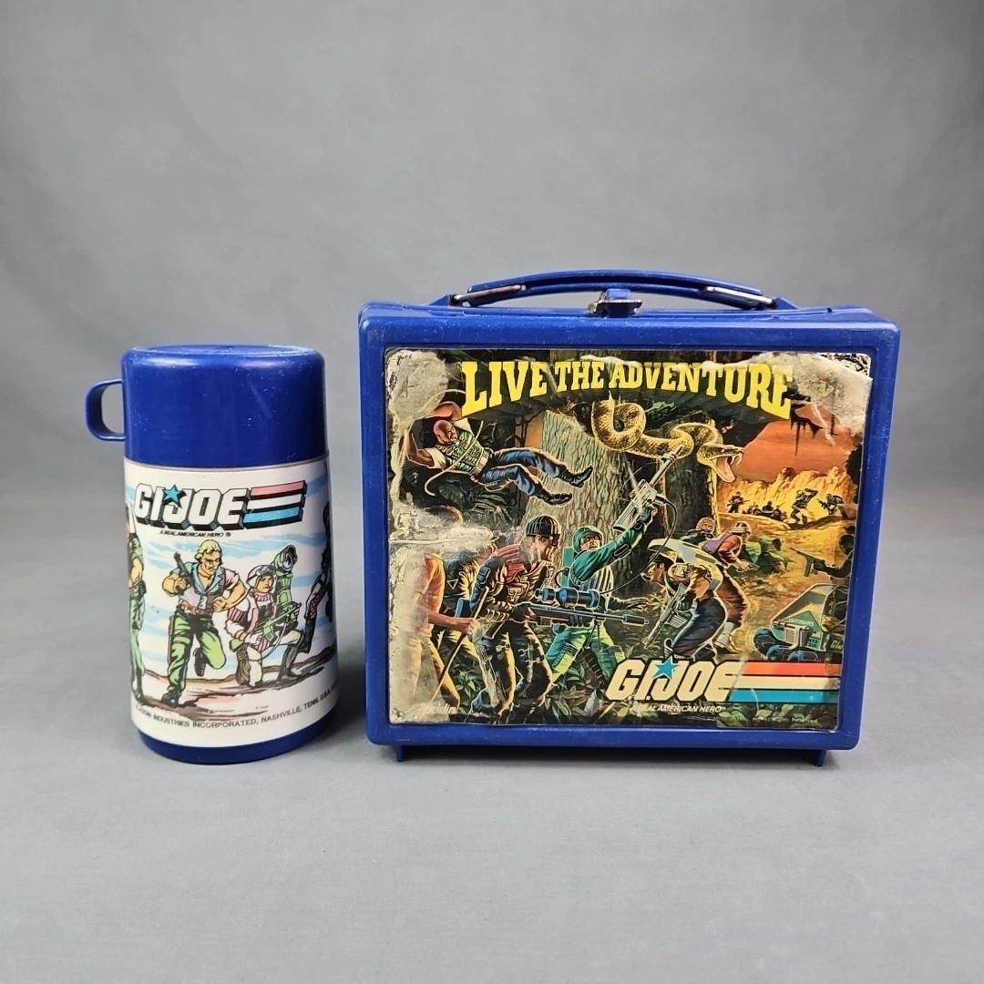 Gi Joe Lunch Box In Collectible Plastic Lunchboxes (1970-Now) for