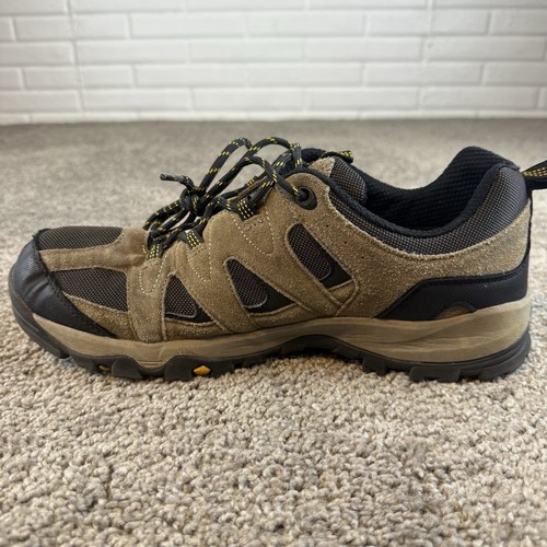 Eddie Bauer Mainland Low Hiking Shoes Men's 11 Brown Leather Waterproof Outdoors - Picture 6 of 11