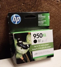 Genuine HP 950XL Black Ink Cartridge OfficeJet 8100 8110 Exp 11/2019 NEW 950 xl