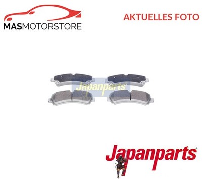 SATZ BREMSBELÄGE BREMSKLÖTZE HINTEN JAPANPARTS PP-0031AF A NEU OE QUALITÄT