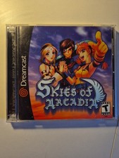 Skies of Arcadia Sega Dreamcast 2000 CIB 2-Disc Manual Case NTSC-U/C