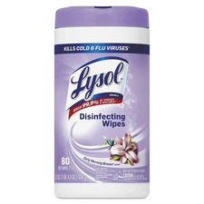 Lysol Disinfecting Wipes Early Morning Breeze 7 x 8 80/Canister 6 Canister/CT