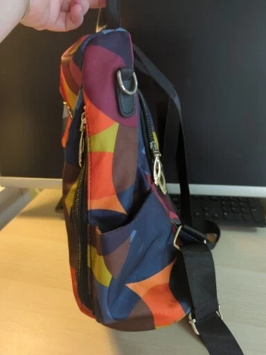 Poaba Antitheft Oxford Mini Backpack, Some Oxidiz… - image 6