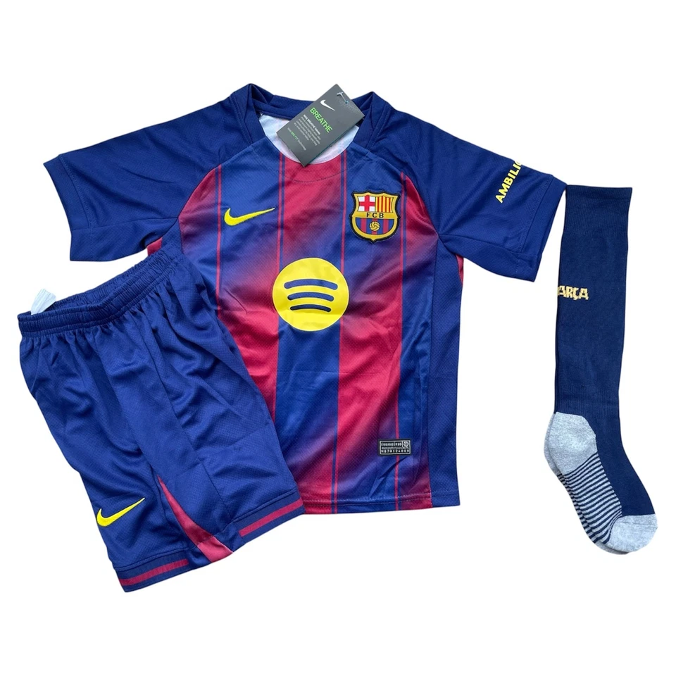 Kit Completo calcio bambino Fc Barcellona Yamal 2025/26 fino ai 13 anni - Imagen 2 de 4