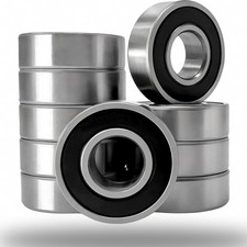 10PCS 6202-2RS Bearings Deep Groove Double Rubber Seal Pre-Lubed 15x35x11mm