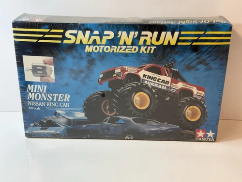 NIB Rare Tamiya 1/32 Scale Mini Monster Nissan King Cab Model Kit Factory Sealed