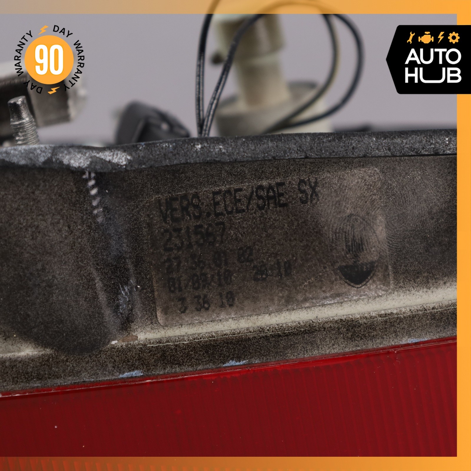 08-12 Maserati GranTurismo M145 Left Side Inner Tail Light Lamp 231567 OEM 45k