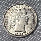 1905 BARBER DIME AU / BU
