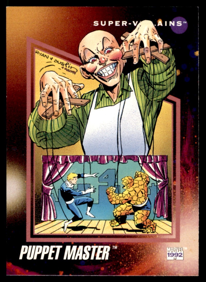 1992 Impel Marvel Universe Puppet Master #107
