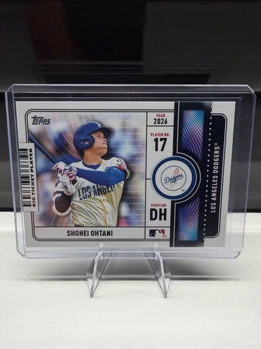 2026 Topps Series 1 Big Ticket Player Shohei Ohtani Los Angeles Dodgers #BTP-3