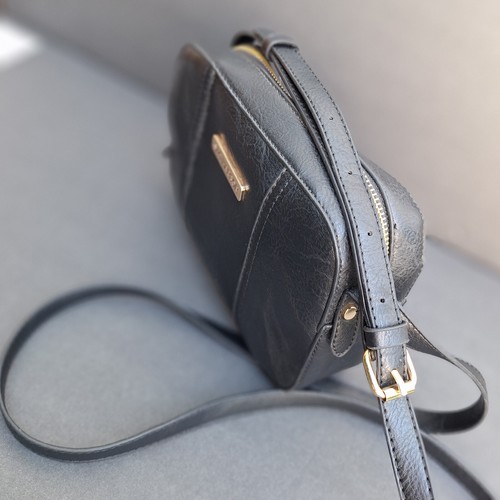 SAG HARBOR Purse Black Crossbody Handbag Good Condition - Picture 9 of 19