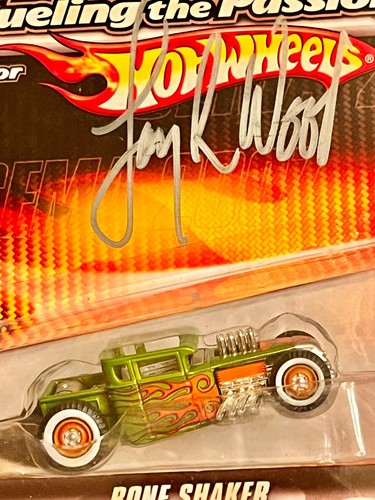 Hot Wheels Bone Shaker Limited Edition SEMA 2007 Larry Wood Autographed/Signed! - Picture 7 of 8