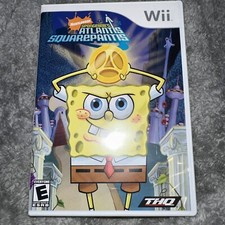 Nintendo WIi - SpongeBob’s Atlantis SquarePantis - Complete/CIB - Tested