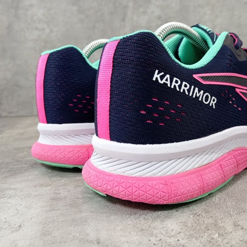 Karrimor Tempo V8 Running Women’s Trainers UK Size 8 Navy Pink Lace up - Picture 12 of 16