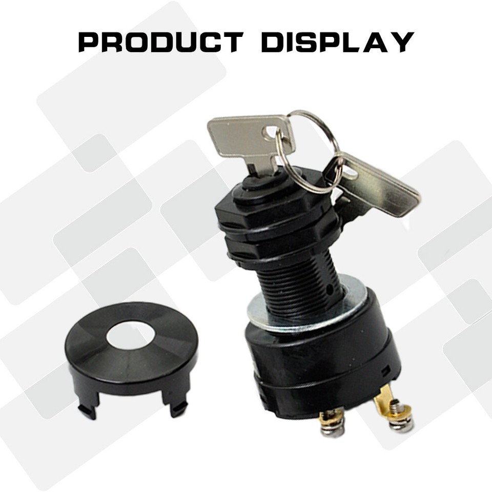 Ignition Key Switch For Golf Cart Club Car DS Electric 36V/48V 1996 ...