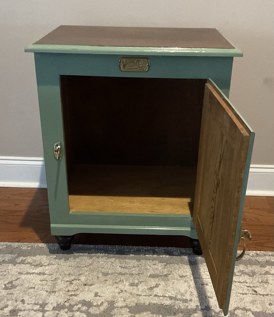 White Clad End Table Makeover | eBay