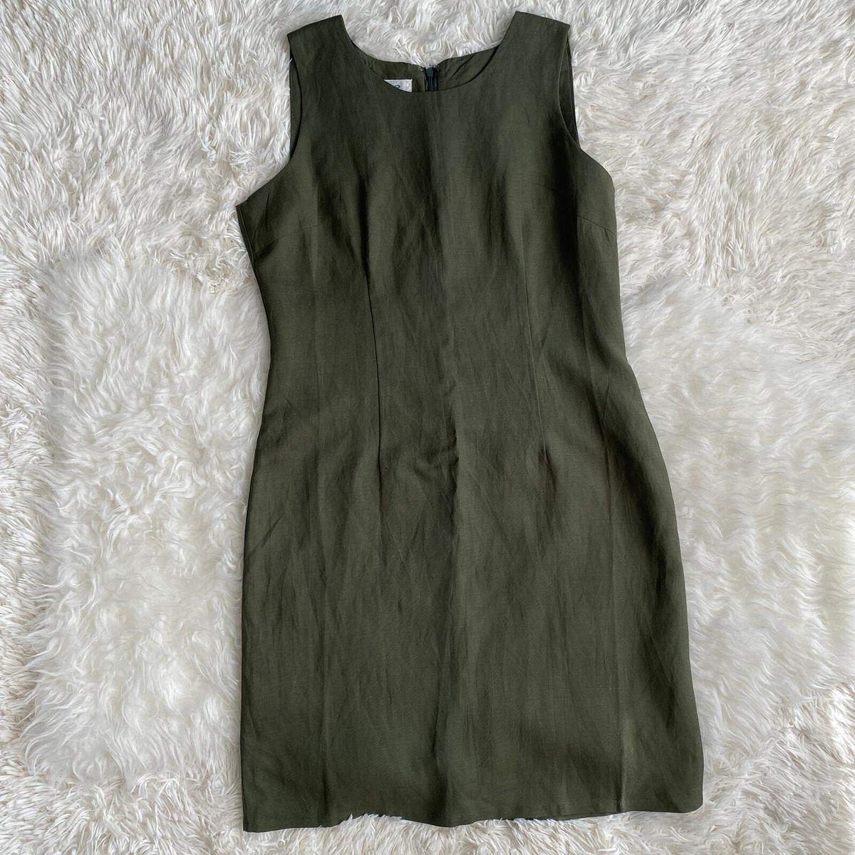 dark green shift dress NWT Jennifer Eden in Green, size 10 Season:RE25 D1
