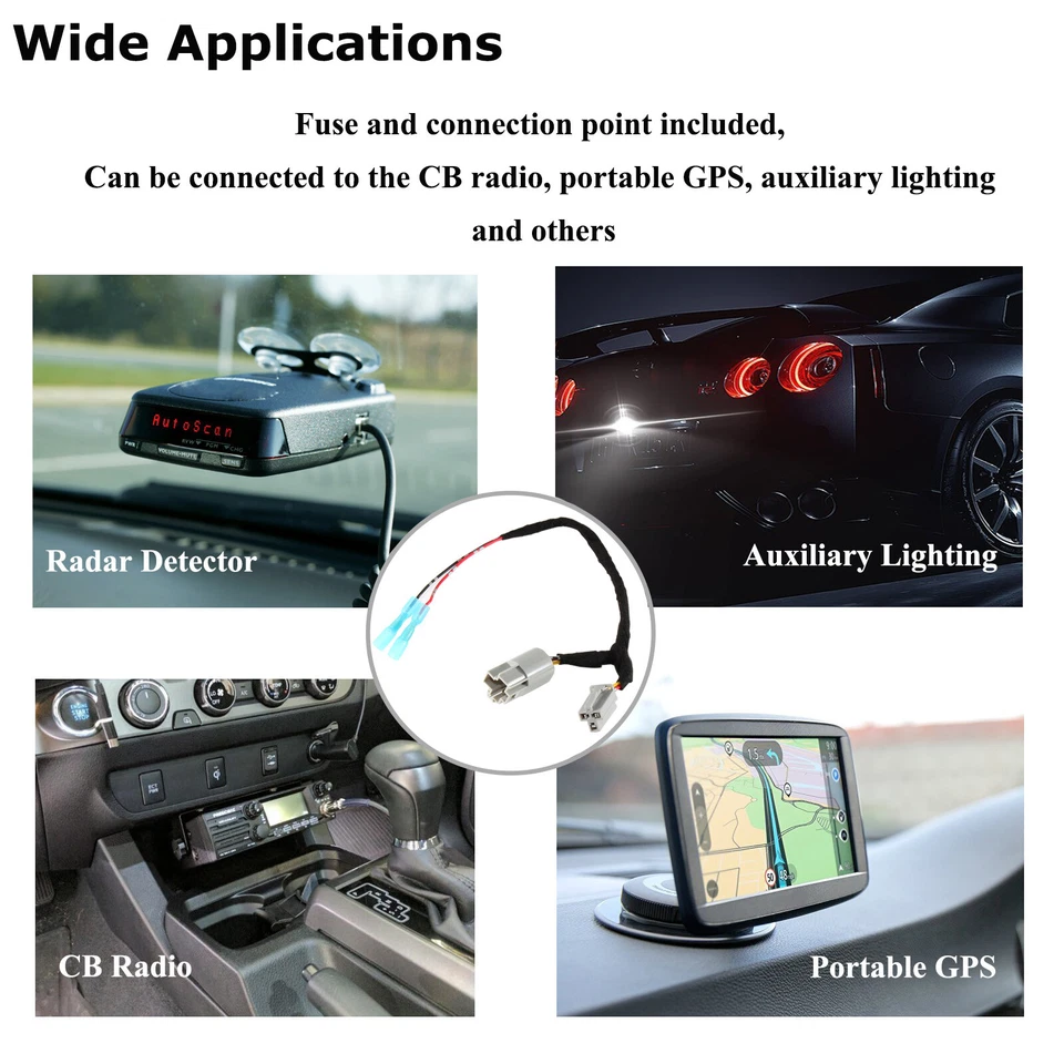 Adaptador de corriente para Chevy Silverado GMC Sierra 12V encendedor enchufe de encendido Foto 3 de 4