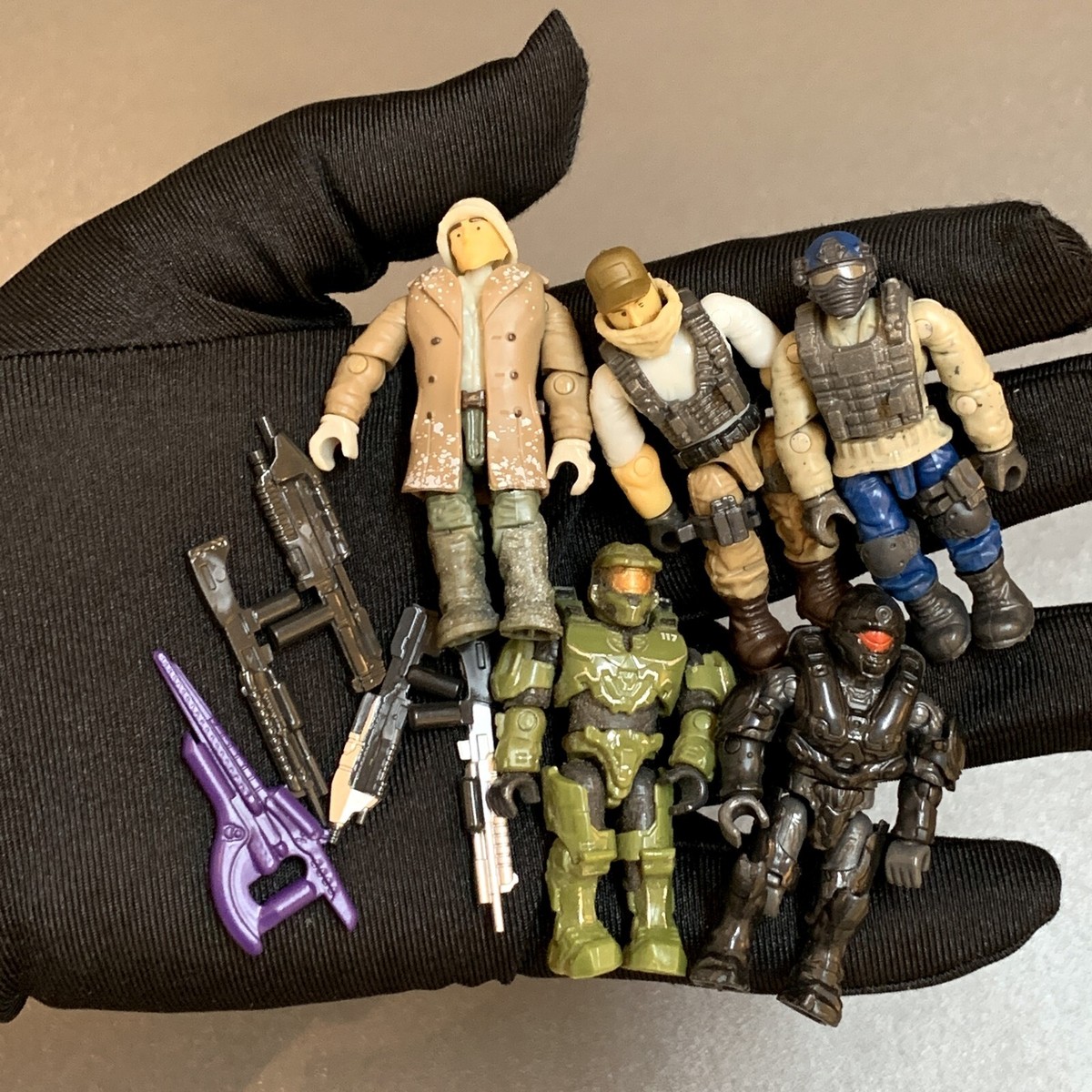 MEGA Construx BLOKS CALL OF DUTY COD WW2 winter Firebreak Mini Figures  TOY #K1