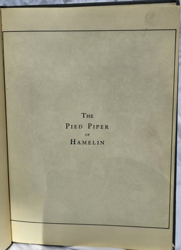 Vintage Children's The Pied Piper of Hamelin by Robery Browning Kate Greenaway - Picture 5 of 15