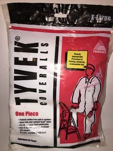 Trimaco 14123 Professional Painter's Coverall XL Tyvek White