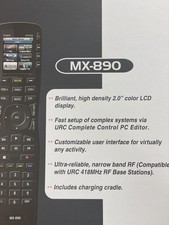 urc remote every command is going twice mx-890 urc remote every command is going twice mx-890