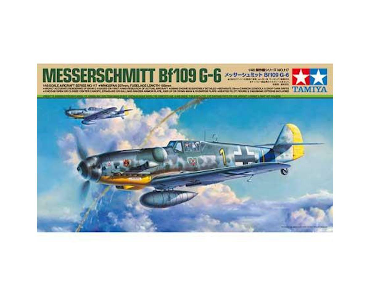 タミヤ 1/48 Messerschmitt Bf109 G-6 Tamiya 1/48 Messerschmitt Bf 109 G-6 Model Plane Kit