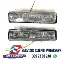 COPPIA FANALI POSTERIORI LUCE TARGA FIAT PANDA DAL 1986 AL 2003