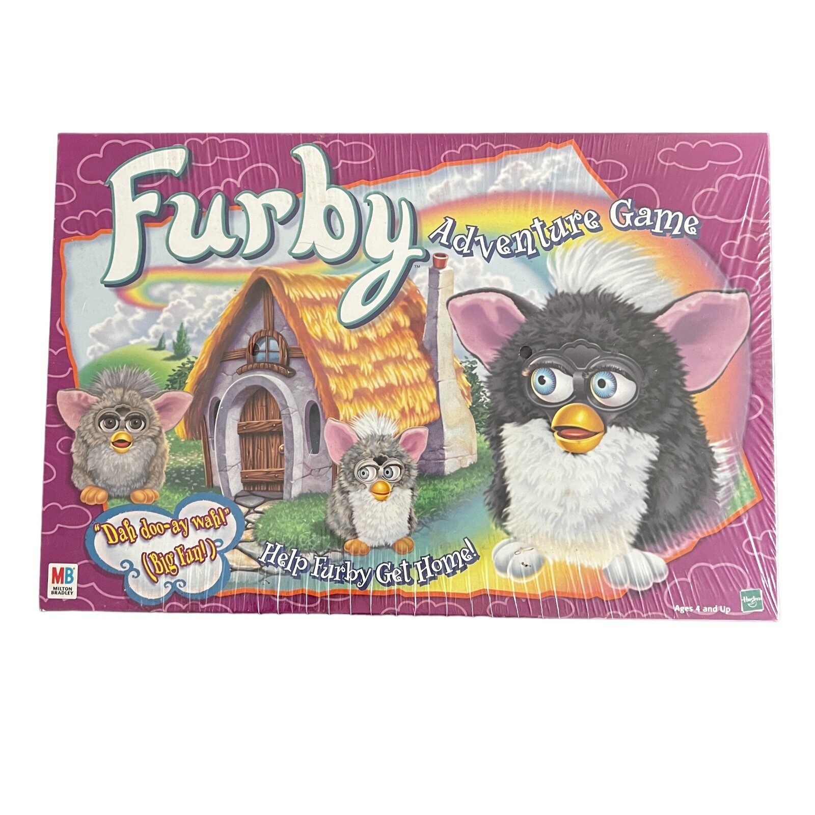 1999 Furby Adventure Game HELP FURBY GET HOME Hasbro Milton Bradley SEALED