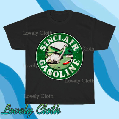 New SINCLAIR GASOLINE Logo Men_s T Shirt Funny Size S to 5XL