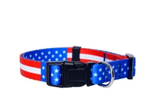 American Flag Dog Collar - Multiple Variations(S, M, L)