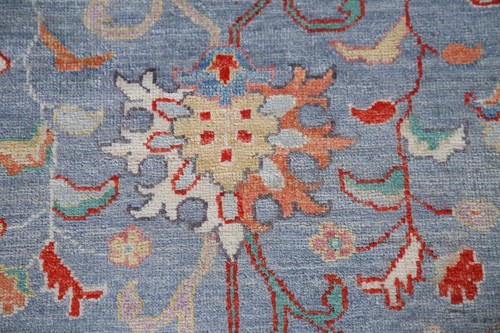 Vegetable Dye Art & Craft Oriental Area Rug 9x12 Hand-knotted Wool Carpet - Picture 11 of 21