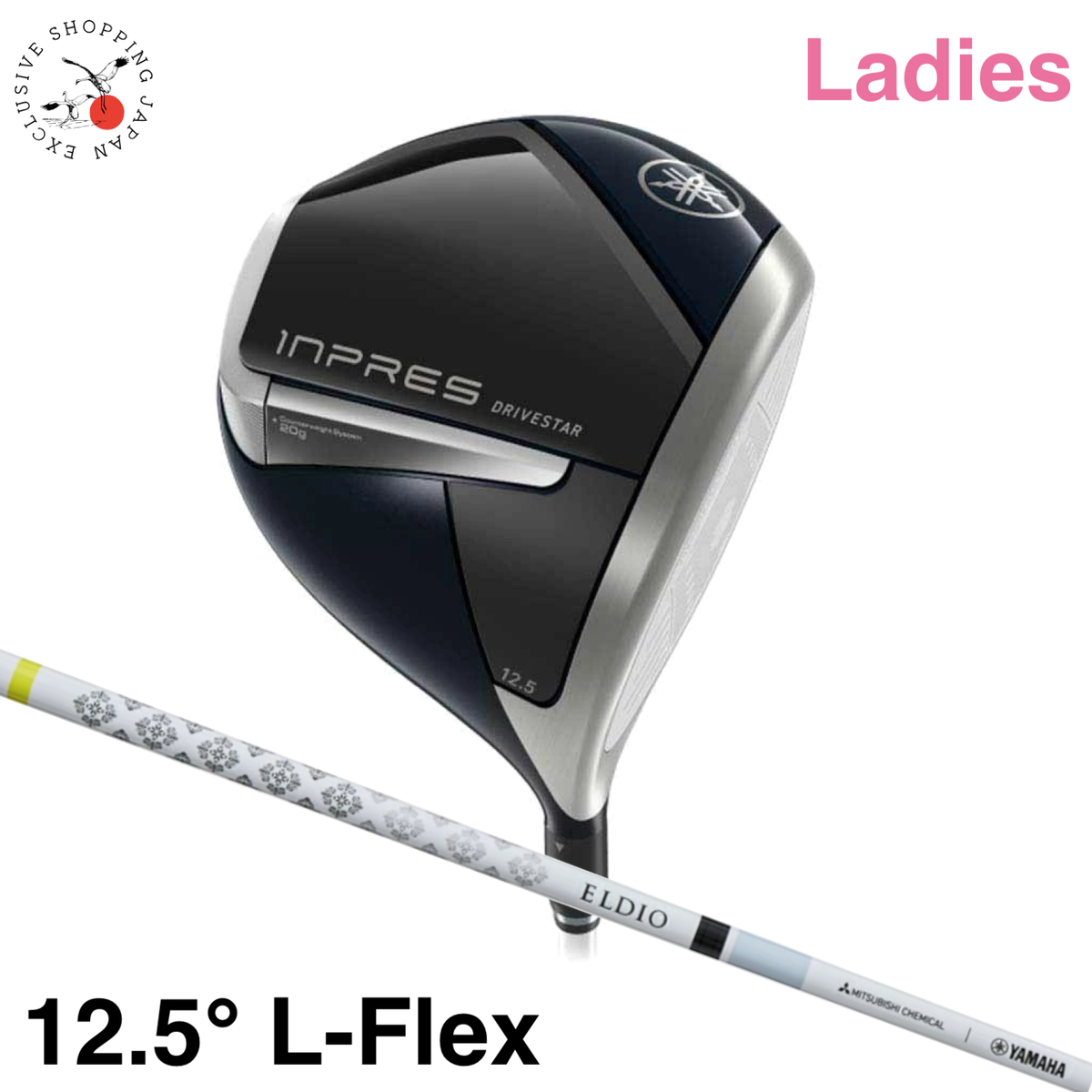 YAMAHA Inpres Drivestar Ladies Driver 12.5° 2025 ELDIO TM-325D